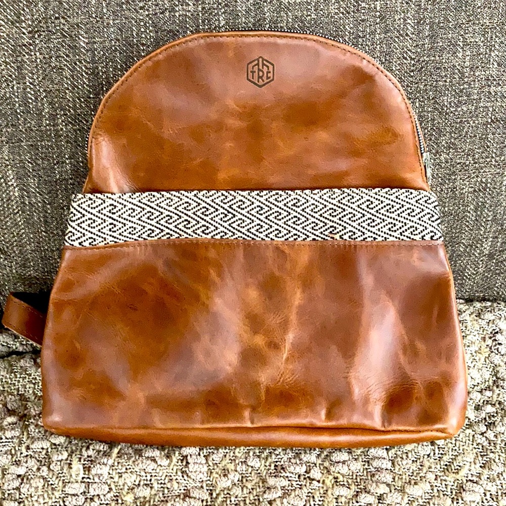 The Root Collective Leather backpack